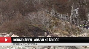 Konstnären Lars Vilks och två poliser döda i olycka i Markaryd