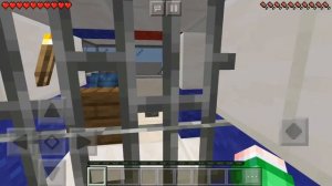 Посадили меня в тюрьму в майнкрафт ПЕ