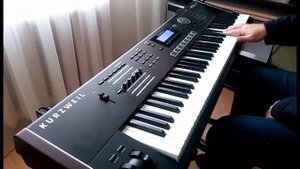 Booker T. & The M.G's - "Green Onions" (keyboard solo cover) Kurzweil pc3le7