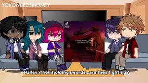 TMF reacts to Jake as Chuuya| BSD x Tmf| soukoku| lazy thumbnail+ vid| 1/1