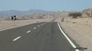 Египет Дорога Шарм Эль Шейх - Дахаб Egypt Road Sharm El Sheikh - Dahab ziminvideo