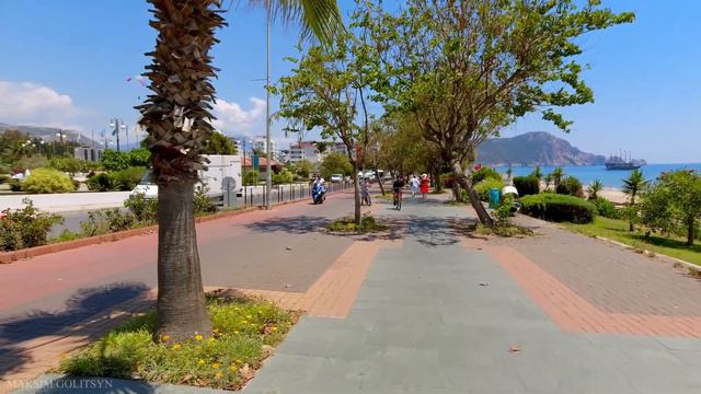 🇹🇷 Набережная пляжа Клеопатры (Алания) - Часть 1 смотреть онлайн