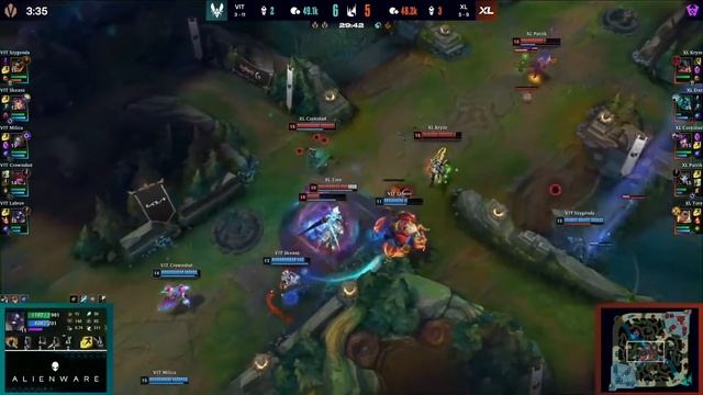 LEC Jornada 15 2021 | VIT vs XL | Team Vitality vs Excel Esports highlights | Español смотреть онлайн