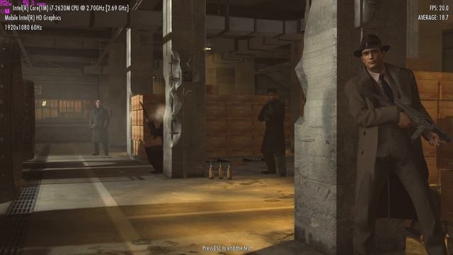 Mafia 2 1080p Benchmark Test on Sony VAIO VPCCB17FG смотреть онлайн