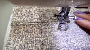 Как Маскировать ШВЫ при сборке Полотна из Кусочков