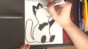 Рисуем лисёнка