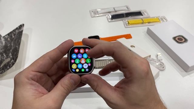 Видеообзор Watch 8 Ultra копия