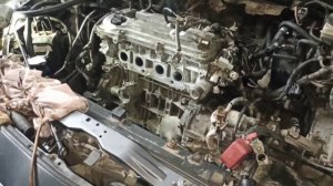 Тойота Авенсис 2.0 D4 перегрев срыв шпилек гбц.