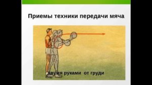 Передачи и ловля мяча в баскетболе