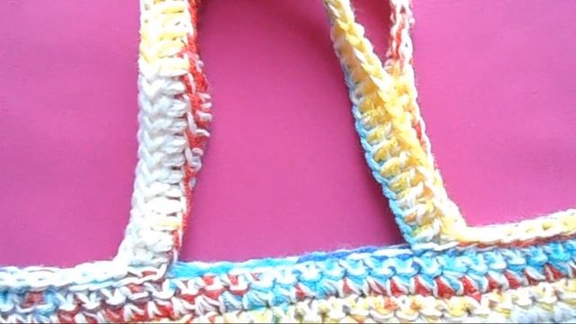 ПЛЯЖНАЯ СУМКА КРЮЧКОМ