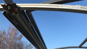 Теплица со съемным верхом