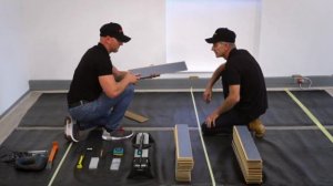 Finfloor - Herringbone Laminate Installation