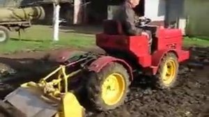 Самодельный трактор 4x4 мини "КИРОВЕЦ"(д.Столовичи Белорусь)