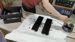 Банкетка - пуф с ящиками / Мебель своими руками