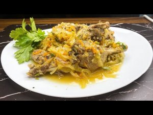 Утка, тушеная с квашенной капустой. Вкусно и просто! Готовим вместе. Вот это Кухня!