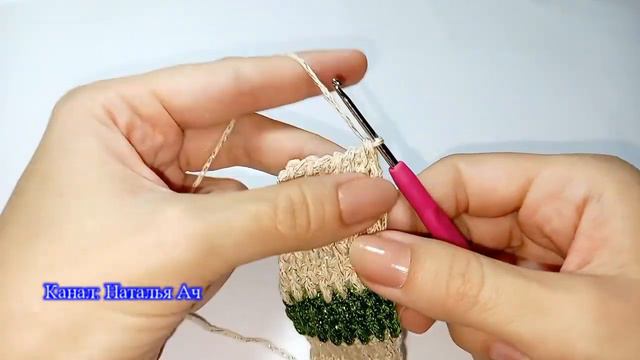 Плед из 8 петель крючком с пересекающимися линиями - Мастер-класс смотреть онлайн