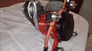 Paramotor homemade two stroke 125cc part1