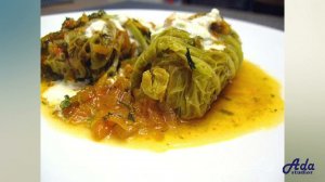 Голубцы с морепродуктами Рецепт, пошаговый, как приготовить, видеорецепт