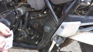 CB400 Замена цепи и ведущей звезды