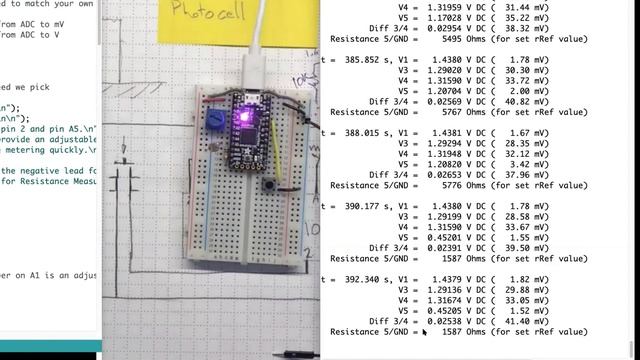 Using the Multimeter Sketch смотреть онлайн