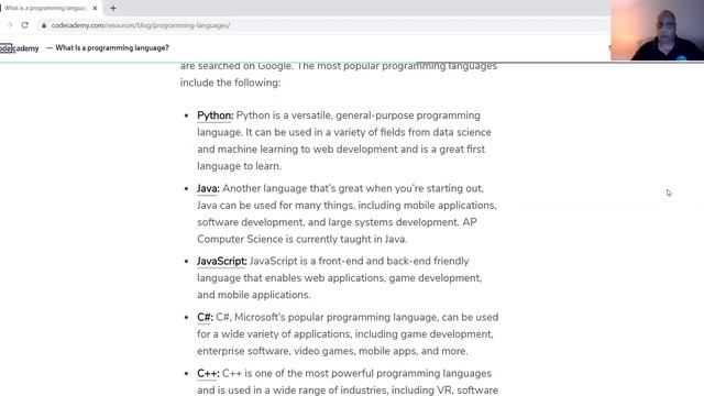 Let's Discuss Computer Programming Language