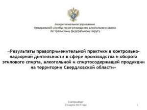 Публичное мероприятие в режиме видеоконференции для организаций Свердловской области