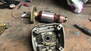 Ремонт редуктора УШМ Bosch.