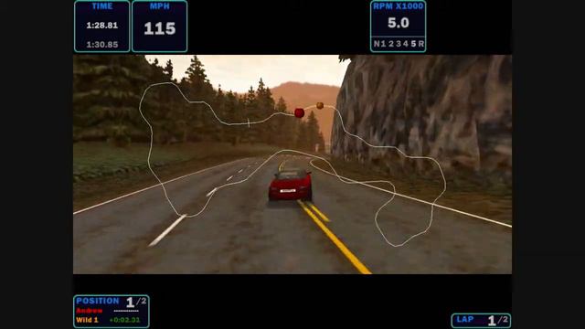 NFS4: High Stakes - Jaguar XKR vs McLaren F1 GTR - Kindiak Park смотреть онлайн