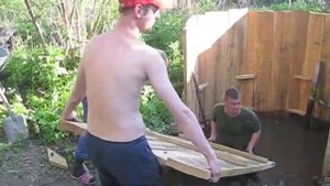 Построение купели на Роднике 23-24.05.15..Ютуб канал Кочугова Виталия