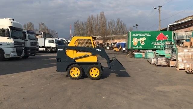 Дизельный полноприводный минипогрузчик TCM 605 Skid Steer