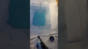 Пошив гимнастического купальника. Тонировка бифлекса.