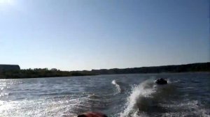 лодка "Крым" под лодочным мотором Honda BF50 SRTD