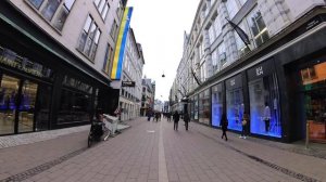 Walking Tour Copenhagen Denmark?? Nyhavn-Stroget Street, City Tour