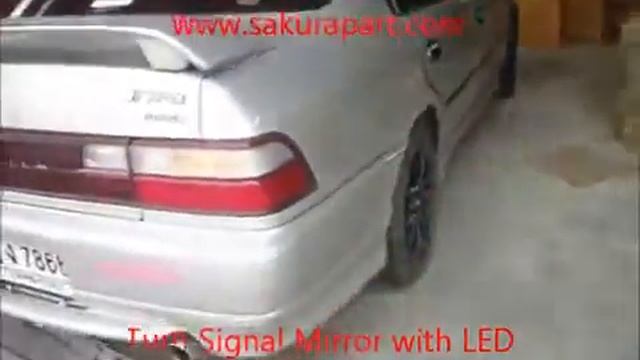 Turn Signal Mirror with LED Model YR001 TOYOTA AE 101 смотреть онлайн