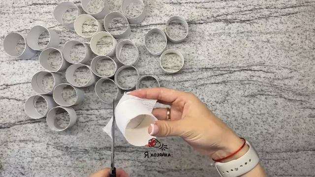 НЕ ВЫБРАСЫВАЙТЕ КАРТОННЫЕ ВТУЛКИ! СМОТРИТЕ КАКУЮ КРАСОТУ Я ИЗ НИХ ДЕЛАЮ. DIY. ИДЕИ ИЗ МУСОРА.
