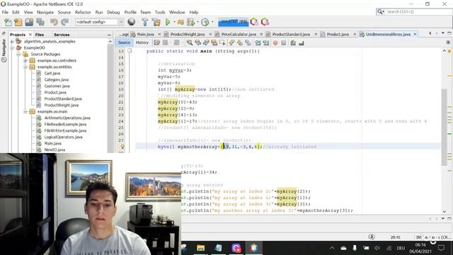 Arrays - Unidimensional variables смотреть онлайн