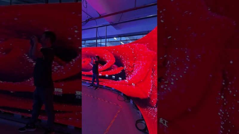 Гибкие LED экраны с малым шагом пикселя