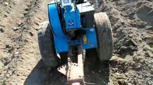 Посадка картофеля мотоблоком Нева МБ-1 мульти агро