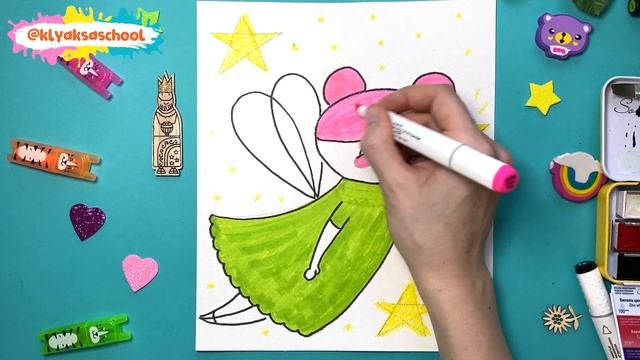 Фея рисунок смотреть онлайн