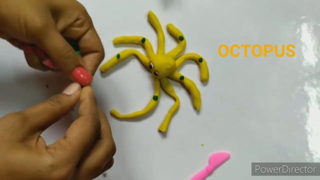 CLAY MODELLING - SEA ANIMALS смотреть онлайн