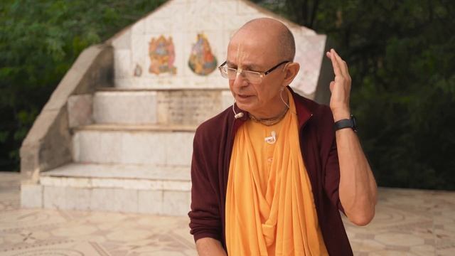 Место, где Кришна чувствует жажду. Служение Баларамы. Ашваттхама получает милость Шримати Радхарани