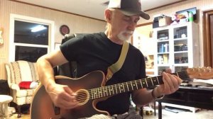 Jamming  2021 12 28 - Experimenting with Spanish Guitar Style and My New Fender Acoustasonic