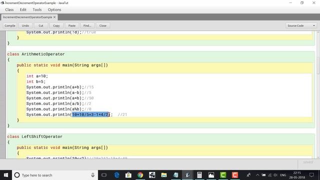 Java Theory : Basic Programming Theory ( Operators ) Part 2 in Hindi