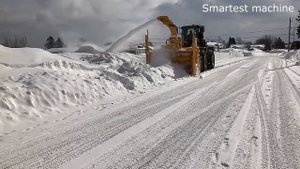 Самая современная снегоуборочная техника в работе. Подборка самых топовых снегоуборочных машин.