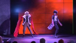 Групповое косплей дефиле-Мик, Лэйзи Анкрафт-Моя Геройская Академия Ястреб, Даби