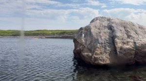 Плаваем по морю на УАЗе