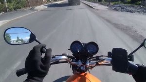 Поездка к границе с Турцией на 125 альфе. Покатушка по Араратской долине.