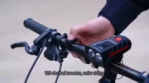 Велосипедный фонарь на солнечной батарее