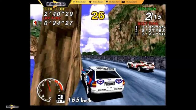 Sega Rally Championship | Windows Sega PC Game | Gameplay