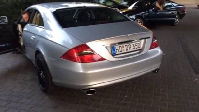 Mercedes w219 cls 350 straight pipe sound смотреть онлайн